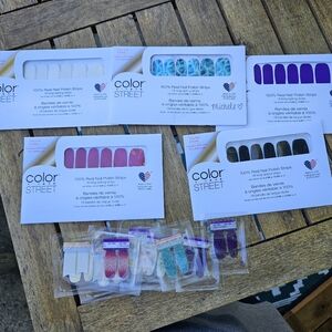 Lot of 5 ColorStreet nail strips